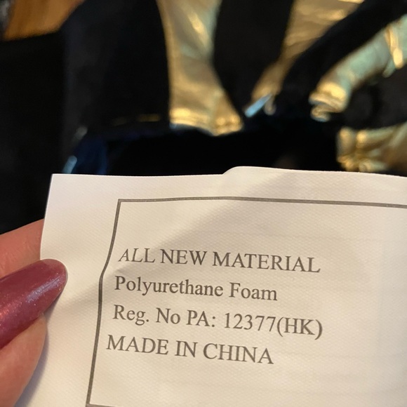 Egyptian Pharaoh King Tut Queen Nefertiti Cleopatra Halloween Costume Headpiece - Picture 6 of 7